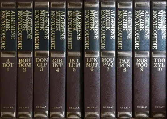 Algemene muziek encyclopedie