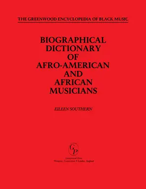 Biographical dictionary of Afro-American and African musicians