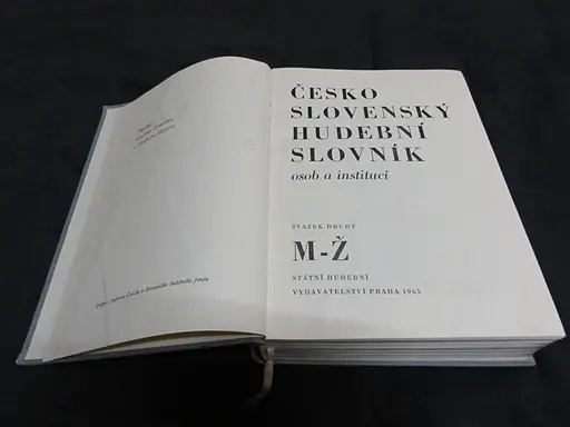 Československý hudební slovník osob a institucí