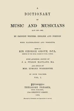 A dictionary of music and musicians (A.D. 1450–1880)