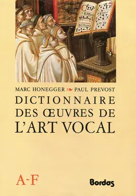 Dictionnaire des œuvres de l'art vocal