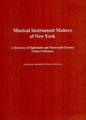 Musical instrument makers of New York